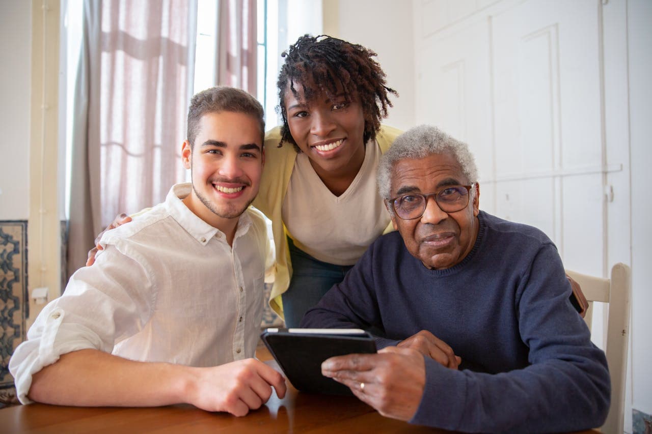 Nurse providing personalized care to client